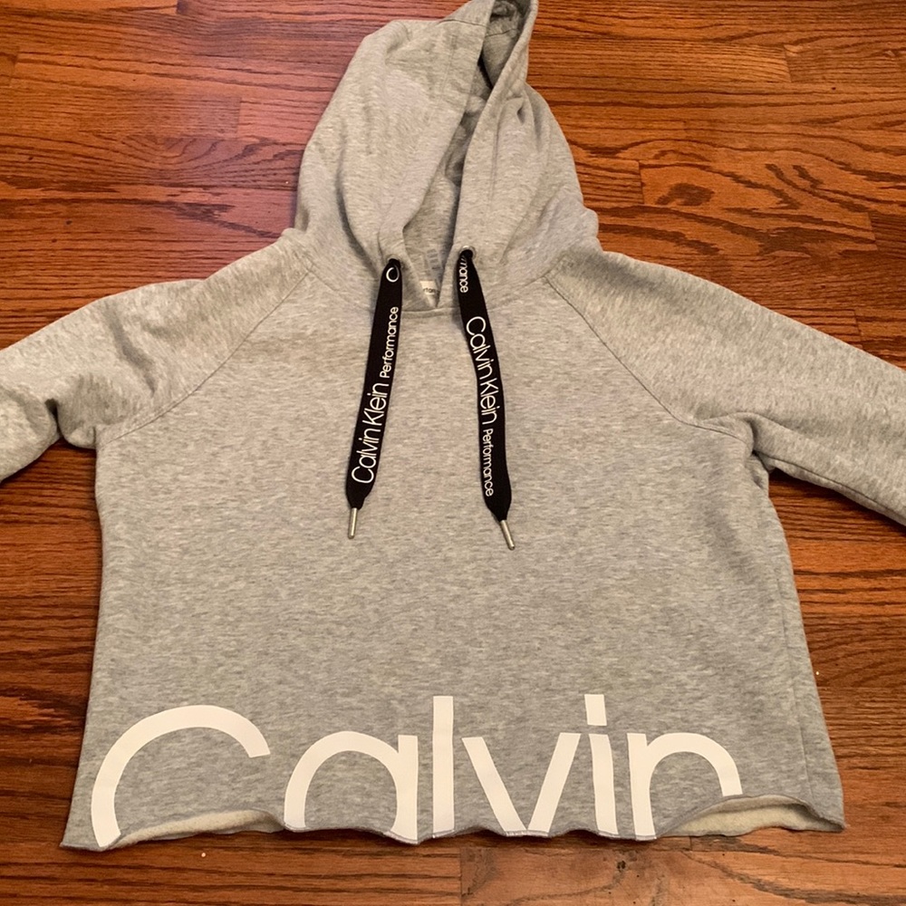 Calvin Klein cropped hoodie